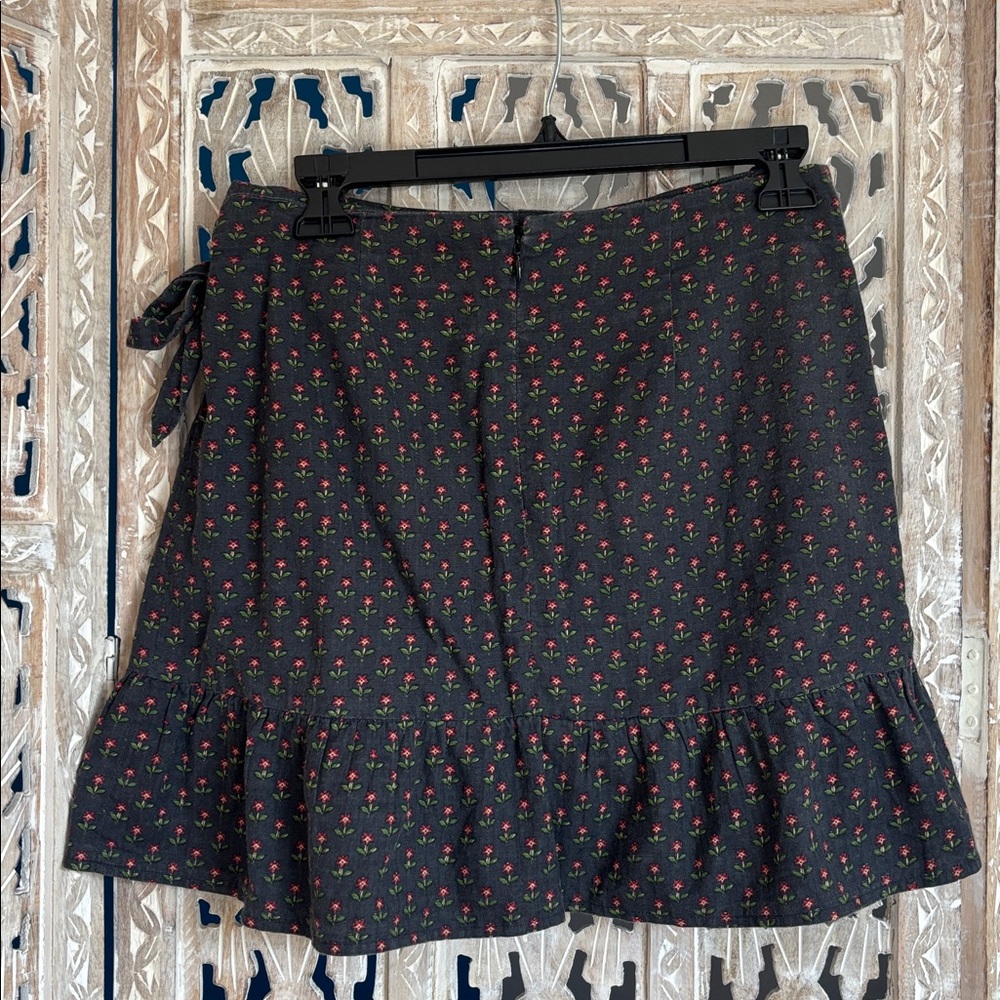 Sézane Camila Wrap Tie Mini Skirt EU Size 36 (US 4) - Picture 6 of 11